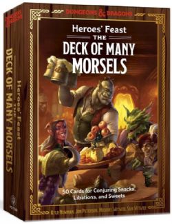 DUNGEONS & DRAGONS -  HEROES' FEAST - THE DECK OF MANY MORSELS (ANGLAIS)