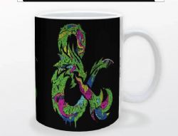 DUNGEONS & DRAGONS -  LOGO D&D (315 ML) -  TASSE EN CÉRAMIQUE