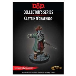 DUNGEONS & DRAGONS -  MINIATURE DE CAPTAIN N'GHATHROD -  COLLECTOR'S SERIES