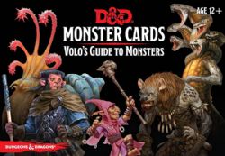 DUNGEONS & DRAGONS -  MONSTER CARDS : VOLO'S GUIDE TO MONSTERS (ANGLAIS) -  5E ÉDITION