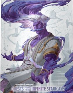 DUNGEONS & DRAGONS -  QUEST FROM THE INFINITE STAIRCASE - ALTERNATE COVER - RELIÉ (ANGLAIS) -  AVENTURE 5E
