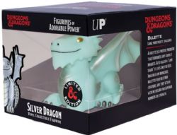 DUNGEONS & DRAGONS -  SILVER DRAGON -  FIGURINES OF ADORABLE POWER