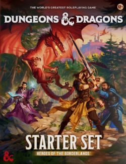 DUNGEONS & DRAGONS -  STARTER SET HEROES OF THE BORDERLANDS (ANGLAIS) -  D&D 2024