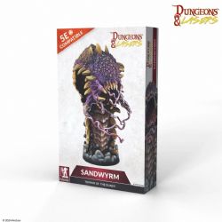 DUNGEONS & LASERS: FIGURINE NON PEINTE -  SANDWYRM : TERROR OF THE DUNES -  FIGURINE JDR