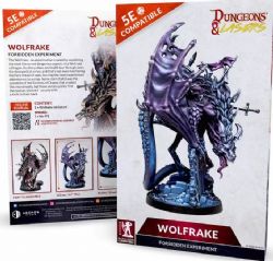 DUNGEONS & LASERS: FIGURINE NON PEINTE -  WOLFDRAKE -  FIGURINE JDR