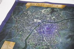 DUNGEONS OF DRAKKENHEIM -  CITY FABRIC MAP (ANGLAIS)