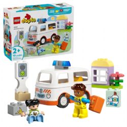 DUPLO -  Ambulance et chauffeur (19 PIÈCES) 10447