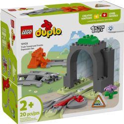 DUPLO -  ENSEMBLE D'EXTENSION TUNNEL ET RAILS DE TRAIN (20 PIÈCES) 10425