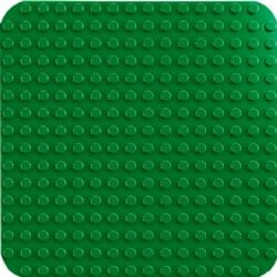 DUPLO -  PLAQUE DE CONSTRUCTION VERTE 38 CM X 38 CM  (1 PIÈCE) 10460