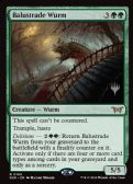 Duskmourn: House of Horror Promos -  Balustrade Wurm