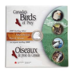 DÉCOUVERTE DE LA NATURE -  LES OISEAUX DE PROIE - LE PYGARGUE À TÊTE BLANCHE 07 -  PIÈCES DU CANADA 2000