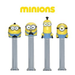 DÉTESTABLE MOI -  DISTRIBUTEUR ALÉATOIRE DE BONBONS PEZ (1) & RECHARGES DE BONBONS (2) - DESPICABLE ME -  PEZ