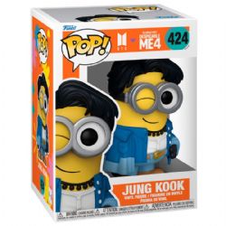 DÉTESTABLE MOI -  FIGURINE POP! EN VINYLE DE JUNG KOOK (10 CM) -  MINIONS X BTS 424