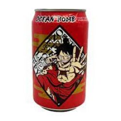 EAU PÉTILLANTE -  ONE PIECE - LUFFY- YOGOURT (330 ML) -  OCEAN BOMB