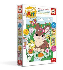 EDUCA -  PEINTURE PAR NUMÉROS - ANIMAUX