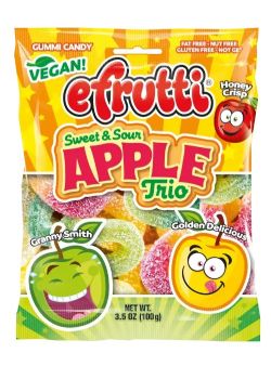 EFRUTTI -  TRIO DE POMMES - SUCRÉS ET SURETS (100 G)