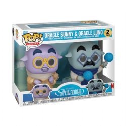 ELLIAN ET LE SORTILÈGE -  ENSEMBLE DE 2 FIGURINES POP! EN VINYLE DE L'ORACLE SUNNY ET L'ORACLE LUNO (5 CM)