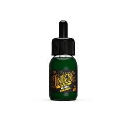 ENCRE ACRYLIQUE -  CAMO GREEN (30 ML) -  AK INTERACTIVE THE INKS