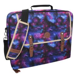 ENHANCE -  SAC À BANDOULIÈRE DE TRANSPORT POUR BOÎTES DE CARTE - GALAXIE (ÉDITION DESIGNER)