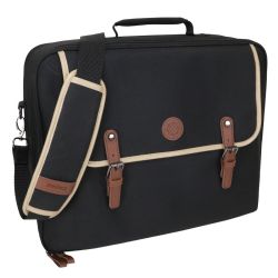 ENHANCE -  SAC À BANDOULIÈRE DE TRANSPORT POUR BOÎTES DE CARTE - NOIR (ÉDITION DESIGNER)