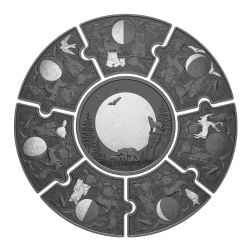 ENSEMBLES DE PIÈCES CASSE-TÊTE -  LES PHASES DE LA LUNE -  PIÈCES DU CANADA 2025 06