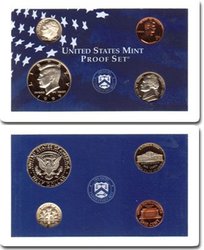 ENSEMBLES NUMISMATIQUES -  ENSEMBLE ÉPREUVE DES ÉTATS-UNIS 1999 