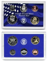 ENSEMBLES NUMISMATIQUES -  ENSEMBLE ÉPREUVE DES ÉTATS-UNIS 2001 