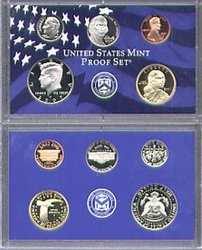 ENSEMBLES NUMISMATIQUES -  ENSEMBLE ÉPREUVE DES ÉTATS-UNIS 2007 