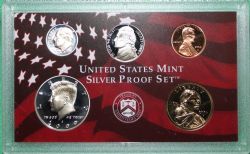 ENSEMBLES NUMISMATIQUES -  ENSEMBLE ÉPREUVE EN ARGENT 2000 