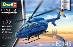 EUROCOPTER EC 145  HELICOPTER 1/72 BOITE ENDOMAGÉ