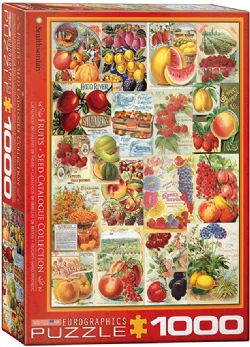 EUROGRAPHICS -  CATALOGUES DE GRAINES DE FRUITS (1000 PIECES)