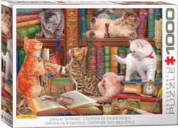 EUROGRAPHICS -  CHATONS DE LA BIBLIOTHÈQUE (1000 PIECES)