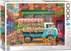 EUROGRAPHICS -  LE FOURGON FLEURI (1000 PIECES)
