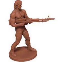 EVERYDAY HEROES THE ROLEPLAYING GAME -  RAMBO : FIRST BLOOD MINIATURE (ANGLAIS)