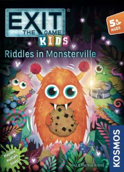 EXIT THE GAME -  RIDDLES IN MONSTERVILLE (ANGLAIS) -  KIDS