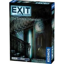 EXIT THE GAME -  THE SINISTER MANSION (ANGLAIS)