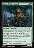 Edge of Eternities Commander -  Springbloom Druid