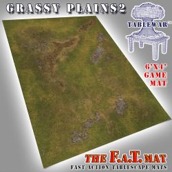 F.A.T. MAT -  SURFACE DE JEU GRASSY PLAINS 2 (6'X4')