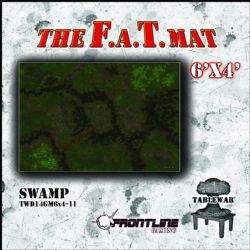 F.A.T. MAT -  SURFACE DE JEU SWAMP (6'X4')