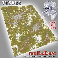 F.A.T. MAT -  SURFACE DE JEU TUNDRA (6'X4')