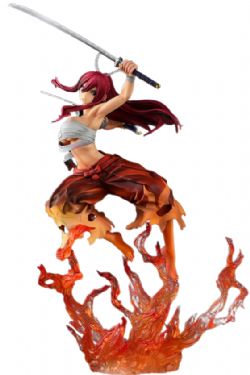 FAIRY TAIL -  FIGURINE DE ERZA SCARLET - SAMURAI KOUEN NAJOU - VERSION ROUGE - 1/6
