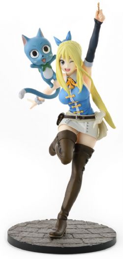 FAIRY TAIL -  FIGURINE DE LUCY HEARTFILIA - VERSION CLIN D'OEIL - 1/8