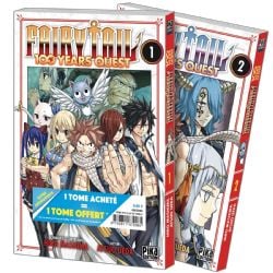FAIRY TAIL -  PACK DÉCOUVERTE TOMES 01 ET 02 (V.F.) -  100 YEARS QUEST