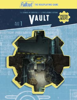 FALLOUT RPG -  VAULT POSTER MAPS -  PACK 1