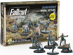 FALLOUT : WASTELAND WARFARE -  GHOUL SETTLERS (ANGLAIS) -  SURVIVORS