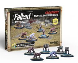 FALLOUT : WASTELAND WARFARE -  MONGREL SCAVENGING PACK(ANGLAIS) -  CREATURES