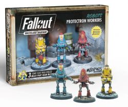 FALLOUT : WASTELAND WARFARE -  PROTECTRON WORKERS (ANGLAIS) -  ROBOTS