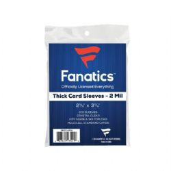 FANATICS -  POCHETTES ÉPAISSES DE CARTE (2,75