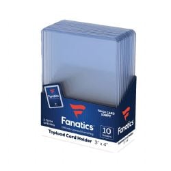 FANATICS -  TOPLOADER CARD HOLDER 108PT (PAQUET DE 10)