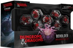 FANROLL -  DUNGEONS AND DRAGONS, ENSEMBLE DE DÉS JDR, BEHOLDER -  DUNGEONS AND DRAGONS